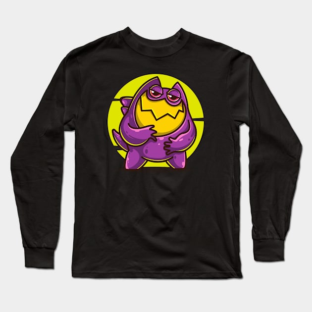 Little Monster Long Sleeve T-Shirt by haallArt